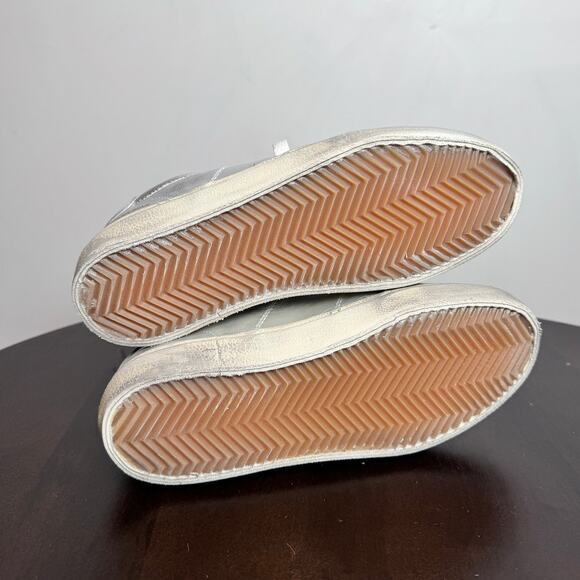 Golden Goose Soul-Star Metallic Leather Sneakers - Size 36 - Picture 9 of 10